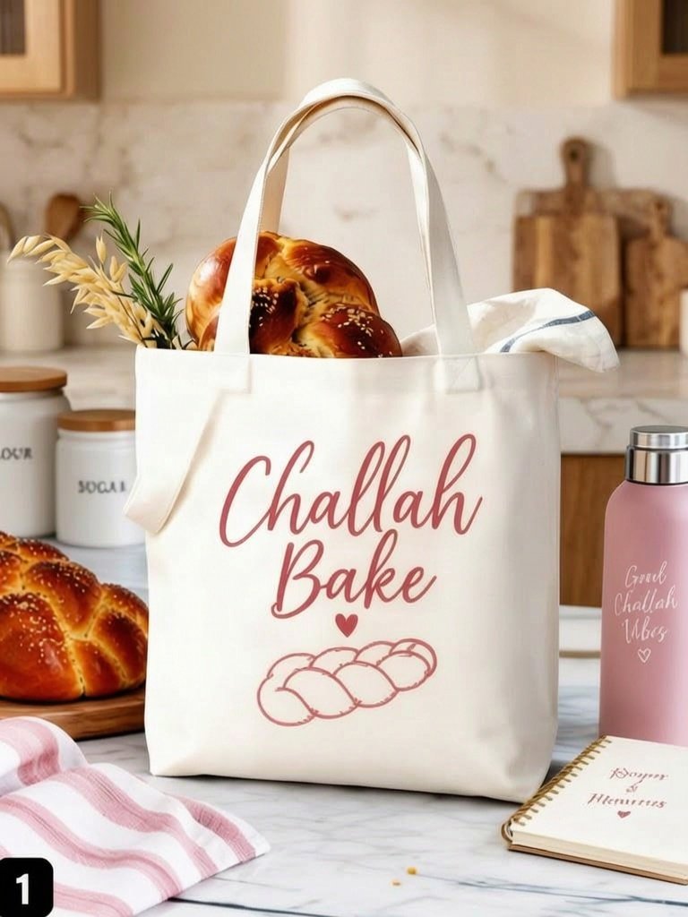 Challah Bake Tote Bags