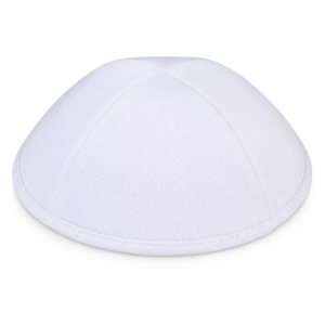 Custom Cotton Kippah for Bar Mitzvahs, Weddings & Events